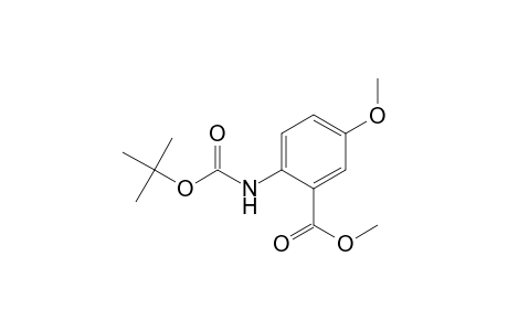 Methyl 2-[(tert-butoxycarbonyl)amino]-5-methoxybenzoate