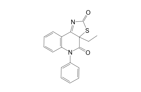3a-Ethyl-5-phenyl[1,3]thiazolo[5,4-c]quinoline-2,4(3aH,5H)-dione