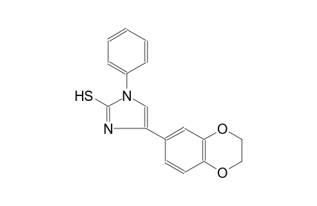 4-(2,3-dihydro-1,4-benzodioxin-6-yl)-1-phenyl-1H-imidazole-2-thiol