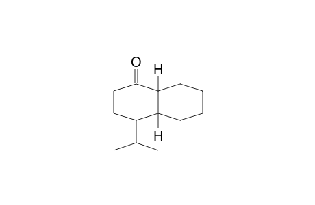 1(2H)-NAPHTHALENONE, OCTAHYDRO-4-(1-METHYLETHYL)-