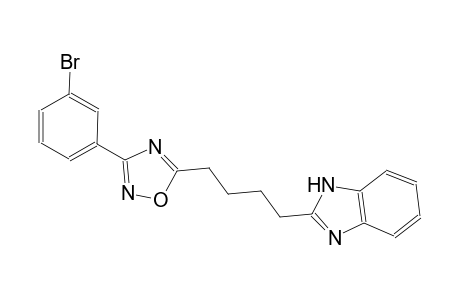 1H-benzimidazole, 2-[4-[3-(3-bromophenyl)-1,2,4-oxadiazol-5-yl]butyl]-