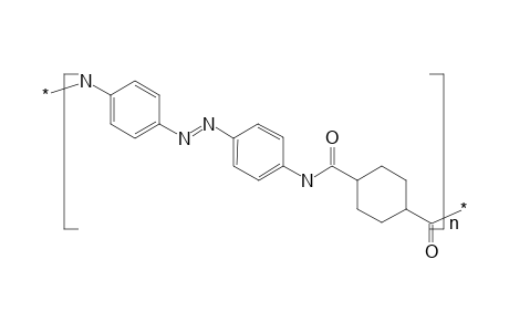 Poly(4,4'-azobenzene-1,4- cyclohexyldiamide)