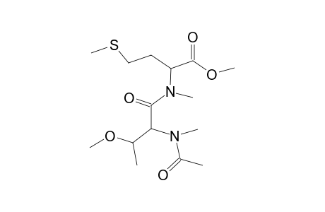 O,N-permethylated ac-thr-met