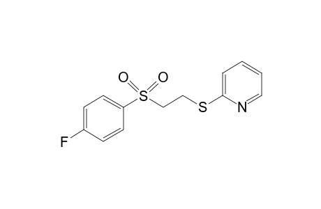 Pyridine, 2-[2-(4-fluorophenylsulfonyl)ethylthio]-