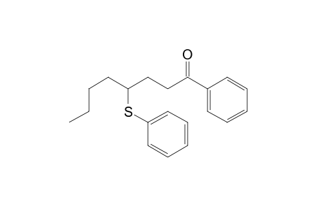 1-Phenyl-4-(phenylthio)-1-octanone