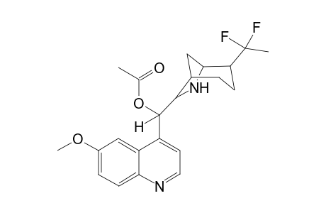 6-Methoxy-4-[[6-(1,1-difluoroethyl)-1-azabicyclo[3.2.1]octan-2-yl]acetoxymethyl]quinidine isomer