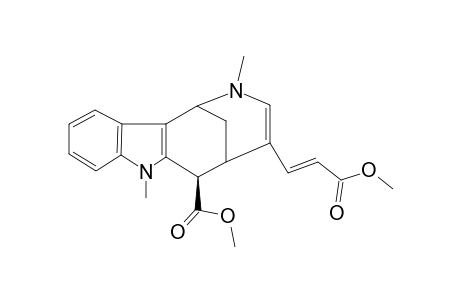 (1RS,5SR,6SR)-6-(METHOXYCARBONYL)-2,7-DIMETHYL-1,2,5,6-TETRAHYDRO-1,5-METHANOAZOCINO-[4,3-B]-INDOLE-4-(E)-ACRYLATE