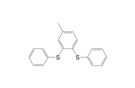 benzene, 4-methyl-1,2-bis(phenylthio)-