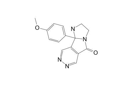 (+/-)-2,3-DIHYDRO-9B-(4-METHOXYPHENYL)-IMIDAZOLO-[1',2':1,2]-PYRROLO-[3,4-D]-PYRIDAZIN-5(9BH)-ONE
