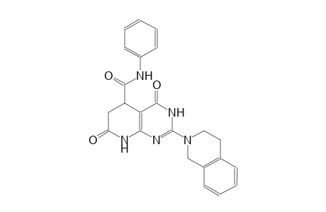 pyrido[2,3-d]pyrimidine-5-carboxamide, 2-(3,4-dihydro-2(1H)-isoquinolinyl)-3,4,5,6,7,8-hexahydro-4,7-dioxo-N-phenyl-