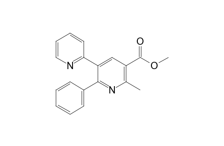 Methyl 2-methyl-6-phenyl-5-(2-pyridyl)nicotinate