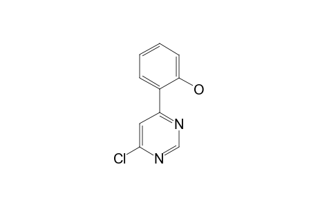 4-(2-HYDROXYPHENYL)-6-CHLOROPYRIMIDINE