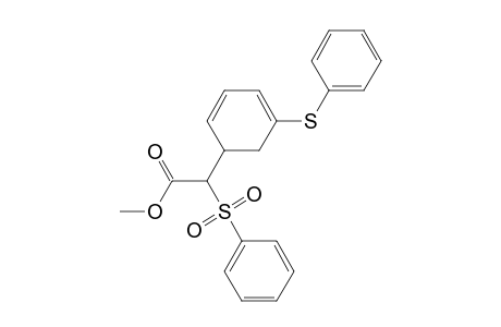 Methyl (5-Phenylthio-2,4-cyclohexadienyl)phenylsulfonyl)acetate