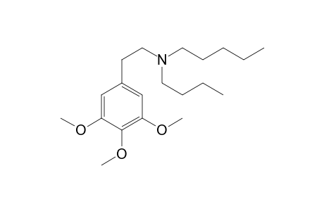 N-Butyl-N-pentylmescaline