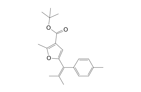 tert-Butyl 2-methyl-5-(2-methyl-1-p-tolylprop-1-en-1-yl)furan-3-carboxylate