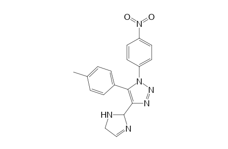 1-(p-Nitrophenyl)-4-(2-imidazolinyl)-5-(p-(methylphenyl)-1,2,3-triazole