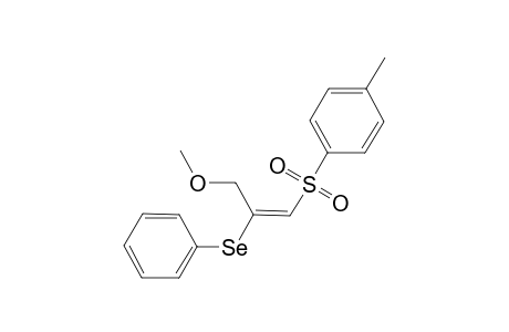 1-[(E)-3-methoxy-2-(phenylseleno)prop-1-enyl]sulfonyl-4-methyl-benzene