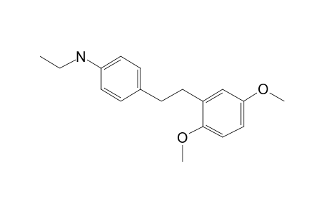 Benzenamine, 4-[2-(2,5-dimethoxyphenyl)ethyl]-N-ethyl-