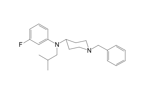 1-Benzyl-N-(2-methylpropyl)-N-(3-fluorophenyl)piperidin-4-amine