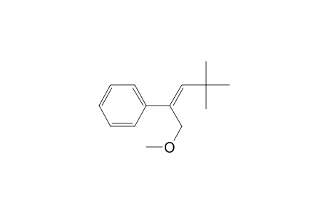 (Z)-1-Methoxy-4,4-dimethyl-2-phenyl-2-pentene