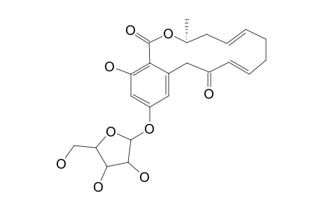MONOCILLIN-II-GLYCOSIDE;TE=300