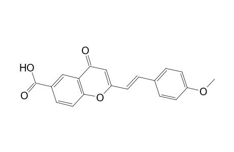 2-[(E)-2-(4-Methoxyphenyl)ethenyl]-4-oxo-4H-chromene-6-carboxylic acid