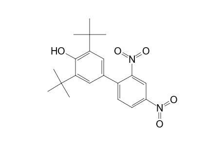 2,6-Ditert-butyl-4-(2,4-dinitrophenyl)phenol