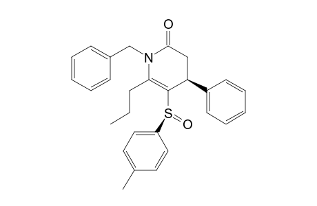 (Ss,4S)-1-Benzyl-4-phenyl-6-propyl-5-(p-tolylsulfinyl)-5,6-dehydropiperidin-2-one