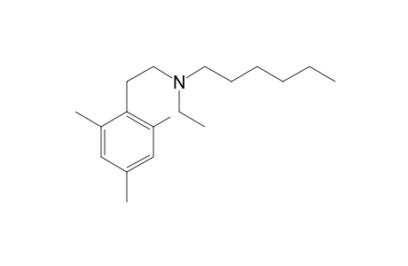N-Ethyl-N-hexyl-2,4,6-trimethyl-phenethylamine