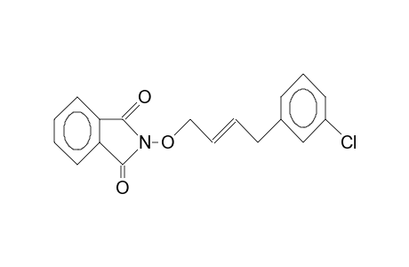 1H-Isoindole-1,3(2H)-dione, 2-[[4-(3-chlorophenyl)-2-butenyl]oxy]-, (E)-