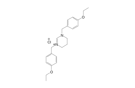 1,3-BIS-(4-ETHOXYBENZYL)-3,4,5,6-TETRAHYDROPYRIMIDINUIM-CHLORIDE