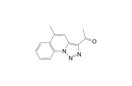 1-(5-Methyl-[1,2,3]triazolo[1,5-a]quinolin-3-yl)ethan-1-one