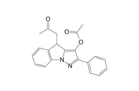 (4-acetonyl-2-phenyl-4H-pyrazolo[1,5-a]indol-3-yl) acetate