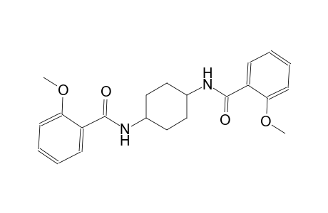2-methoxy-N-{4-[(2-methoxybenzoyl)amino]cyclohexyl}benzamide