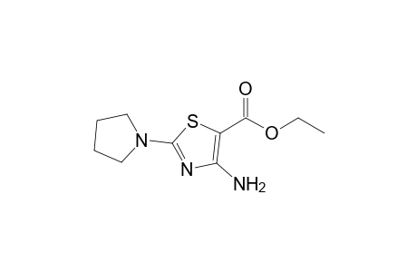 Ethyl 4-amino-2-(1-pyrrolidinyl)-1,3-thiazole-5-carboxylate