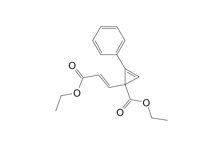 2-Cyclopropene-1-carboxylic acid, 1-(3-ethoxy-3-oxo-1-propenyl)-2-phenyl-, ethyl ester