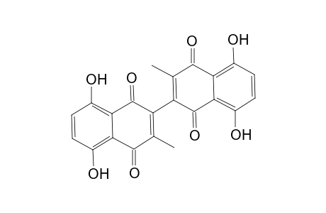 5,5',8,8'-Tetrahydroxy-3,3'-dimethyl-2,2'-binaphthalene-1,1',4,4'-tetrone