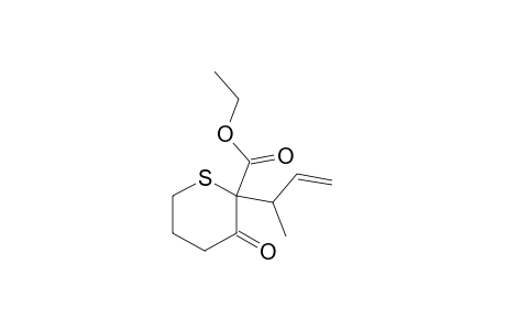 2-But-3-en-2-yl-3-oxo-2-thianecarboxylic acid ethyl ester