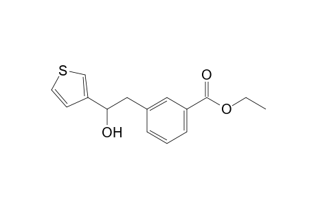 Ethyl 3-[2-Hydroxy-2-(3-thienyl)ethyl]benzoate