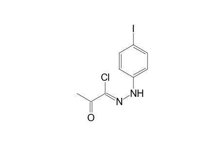 Propanehydrazonoyl chloride, N-(4-iodophenyl)-2-oxo-