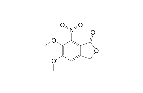 1(3H)-Isobenzofuranone, 5,6-dimethoxy-7-nitro-