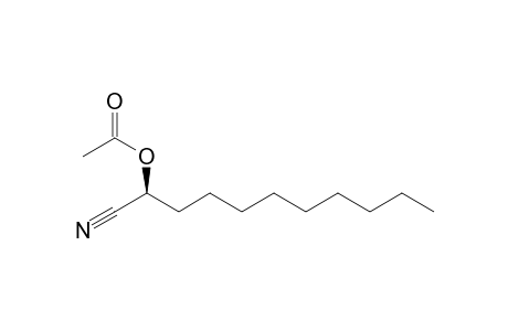 (S)-(-)-2-Acetyloxy-undecanenitrile