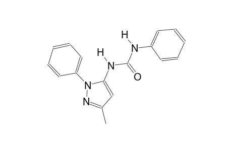 N-(3-methyl-1-phenyl-1H-pyrazol-5-yl)-N'-phenylurea