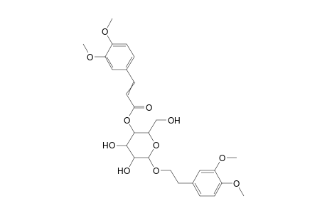 2-(3,4-Dimethoxyphenyl)ethyl 4-o-(di-o-methylcaffeoyl)-1.beta.-(d)-glucopyranoside