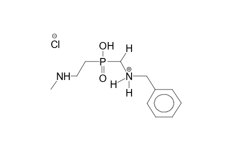 2-(N-METHYLAMINOETHYL)-N-BENZYLAMINOMETHYLPHOSPHINIC ACID HYDROCHLORIDE