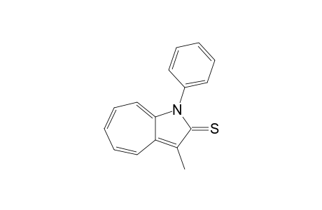 3-methyl-1-phenyl-2-cyclohepta[b]pyrrolethione
