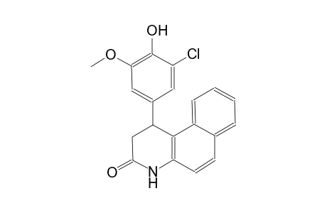 1-(3-chloro-4-hydroxy-5-methoxyphenyl)-1,4-dihydrobenzo[f]quinolin-3(2H)-one