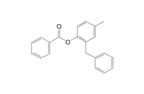 2-Benzyl-4-methylphenyl benzoate