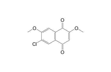 6-chloro-2,7-dimethoxy-1,4-naphthoquinone