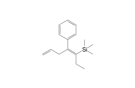 (Z)-4-Phenyl-3-(trimethylsilyl)-3,6-heptadiene